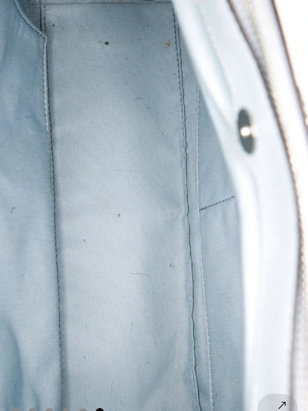 Coach Leather Shoulder Bag in Blue
